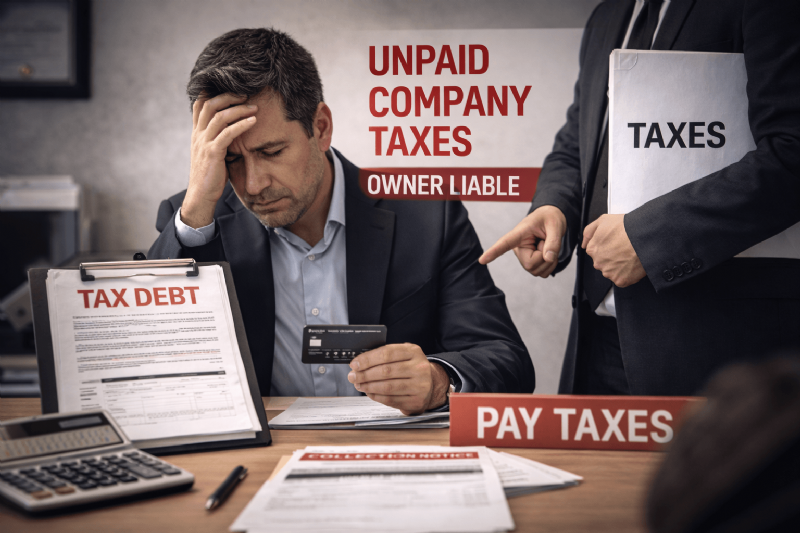 公司欠稅後果有哪些？負責人責任與應注意事項全解析